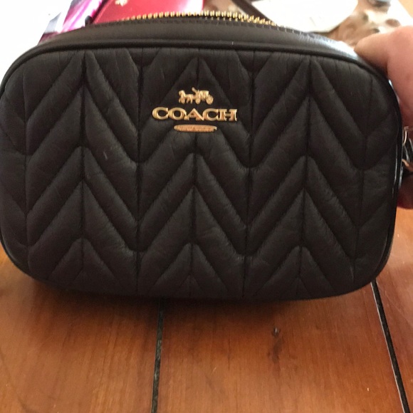 Coach Handbags - Coach Brown Quilted Fanny Pack! New with tags